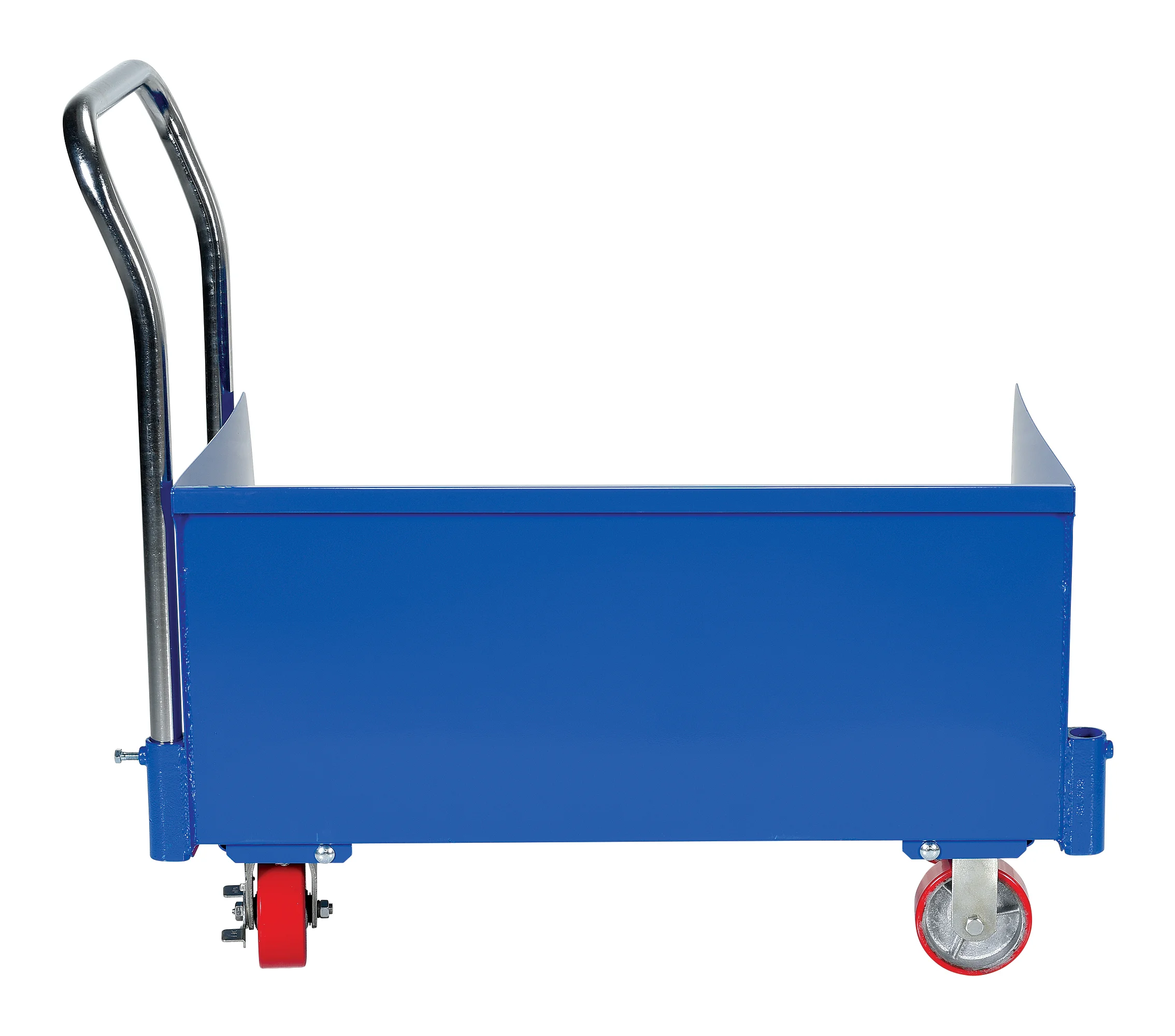 Tapered Side Low Profile Hopper | Platform & Ladder